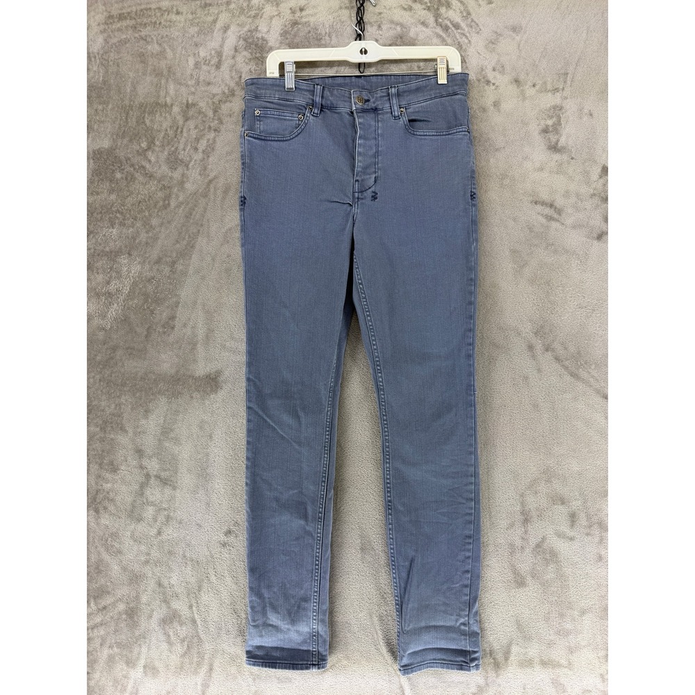 Ksubi Jeans Mens 31 Chitch Blue Embroidered Slim Fit EUC